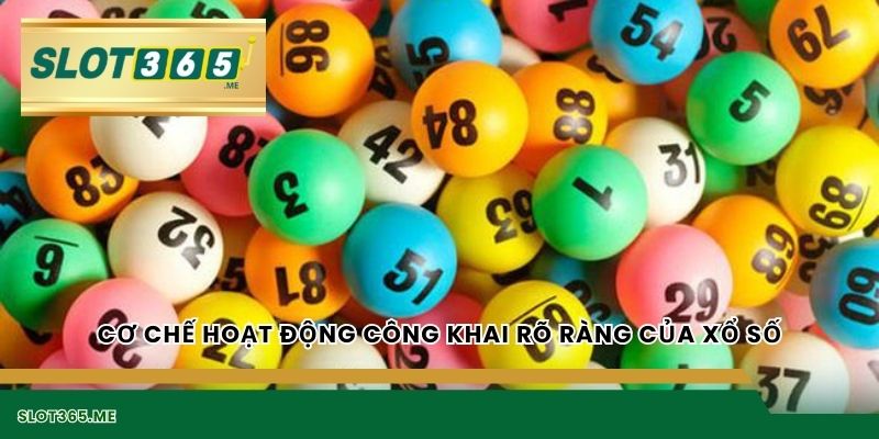 Cơ chế hoạt động công khai rõ ràng của XỔ SỐ
