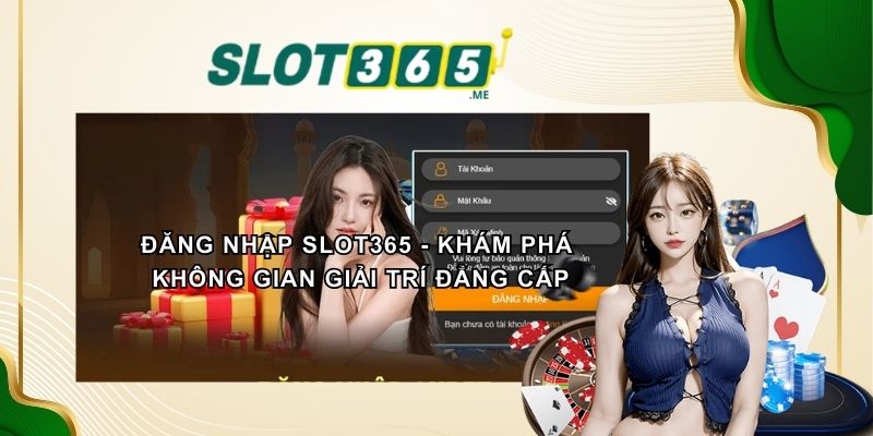 ĐĂNG NHẬP SLOT365 - Khám Phá Không Gian Giải Trí Đẳng Cấp